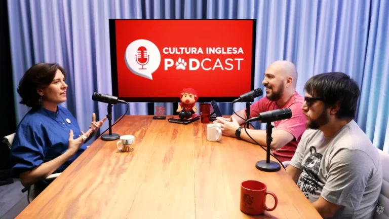 ON21 Live - Videocast do Cultura Inglesa no estúdio ON21 Produções