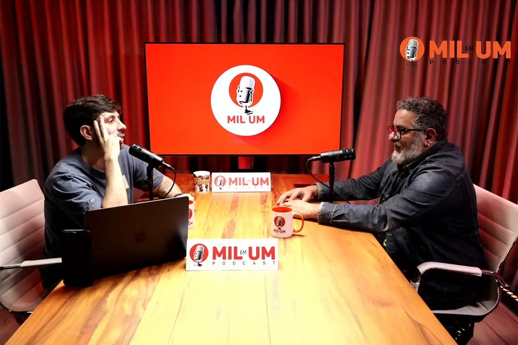 ON21 Live - Videocast do Mil em UM Podcast no estúdio ON21 Produções
